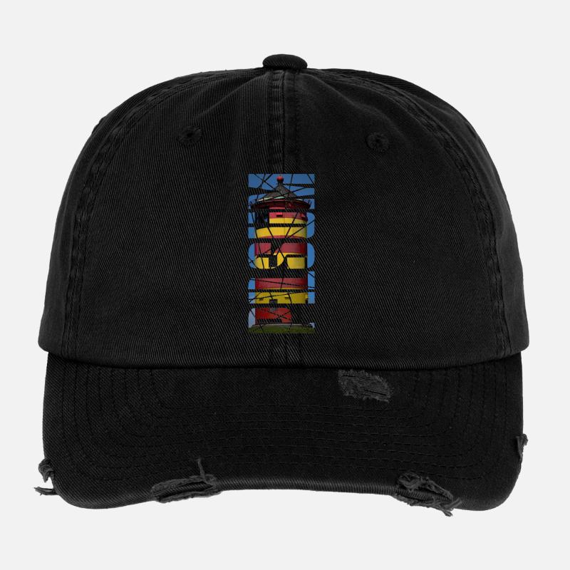 Phare Pilsum - cadeau Casquette vintage effet usé Flexfit