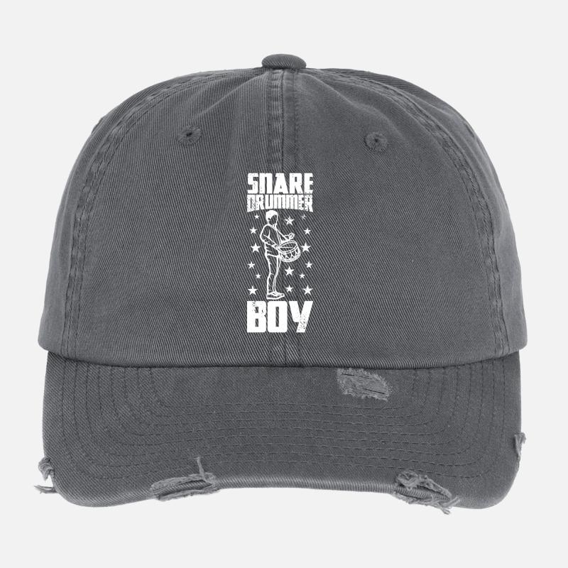 Trommler Junge Flexfit Vintage Destroyed Cap