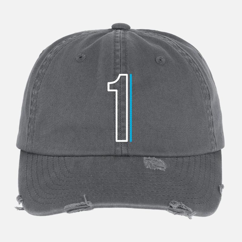 Nummer 1 - Eins Flexfit Vintage Destroyed Cap