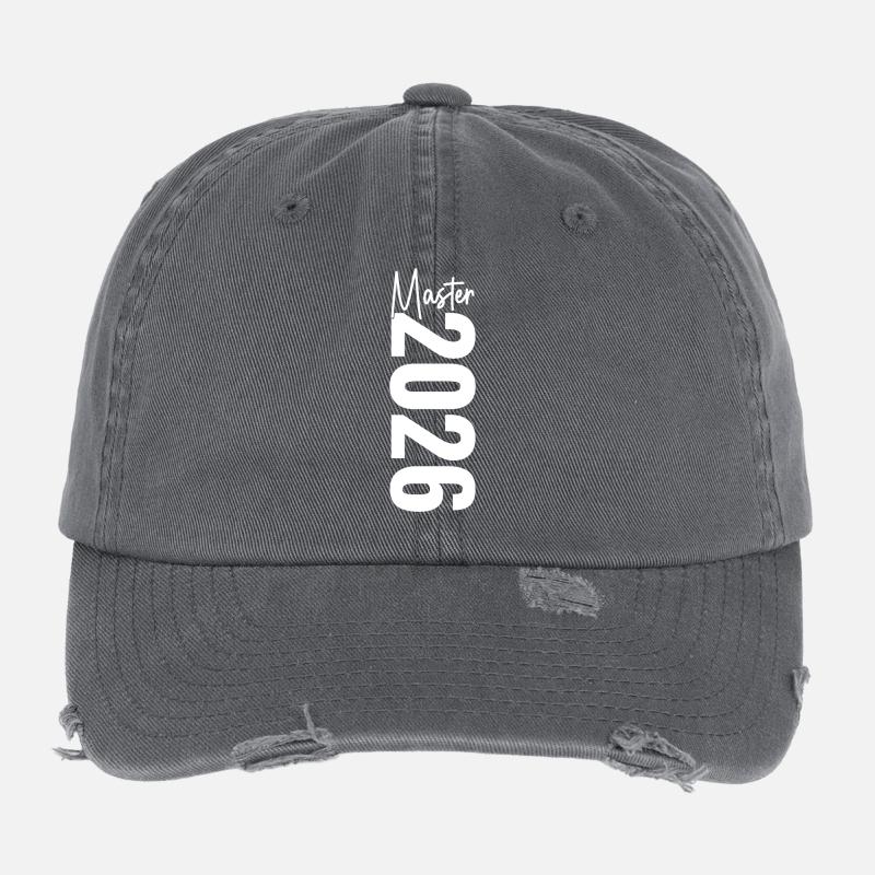 Master 2026 Flexfit Vintage Destroyed Cap