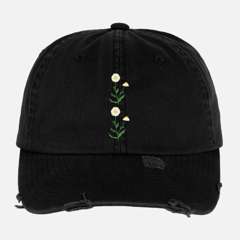 camomille Casquette vintage effet usé Flexfit