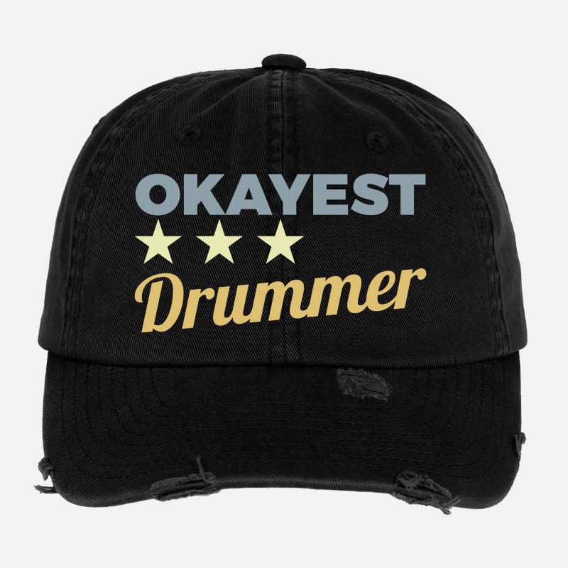 Average drummer Flexfit Vintage Destroyed Cap