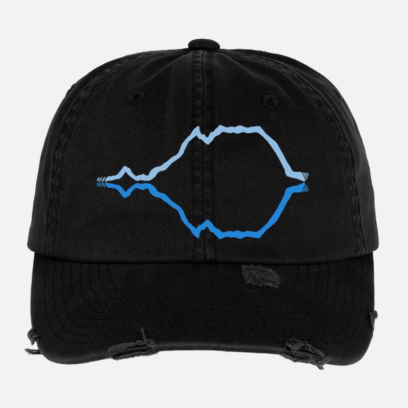 Grimming mirrored Flexfit Vintage Destroyed Cap