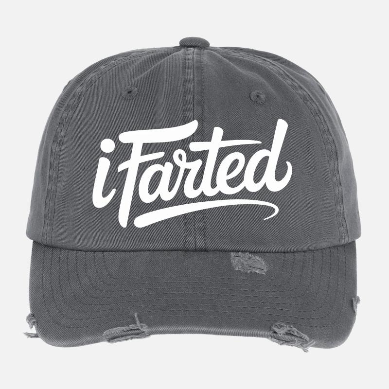 Ich habe – Lustiges Gen Alpha-Logo Flexfit Vintage Destroyed Cap