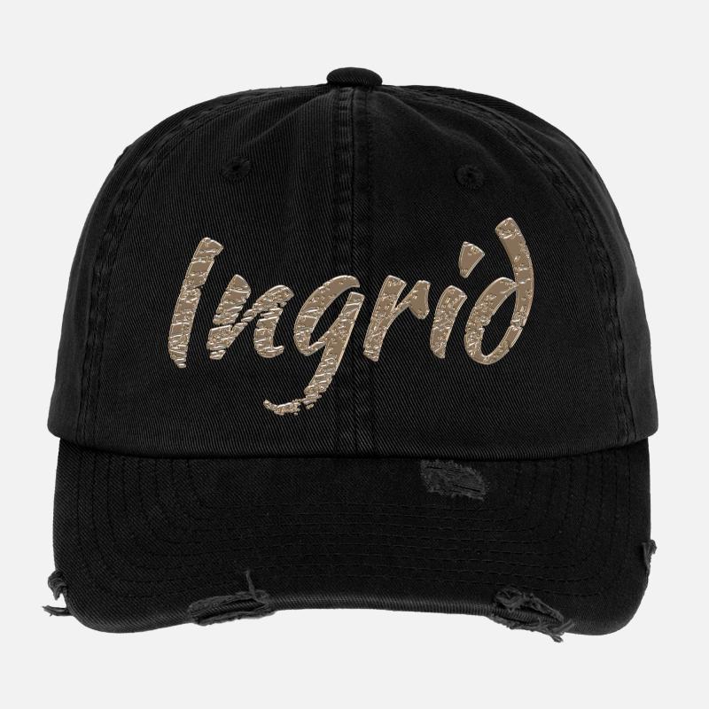 Cadeau pour Ingrid Casquette vintage effet usé Flexfit