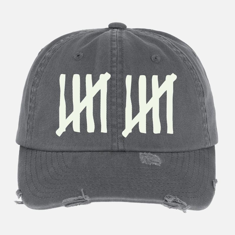 stripes_10 Flexfit Vintage Destroyed Cap