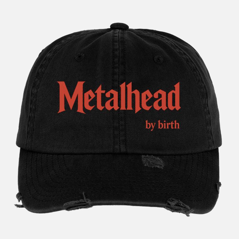 Metallkopf Flexfit Vintage Destroyed Cap