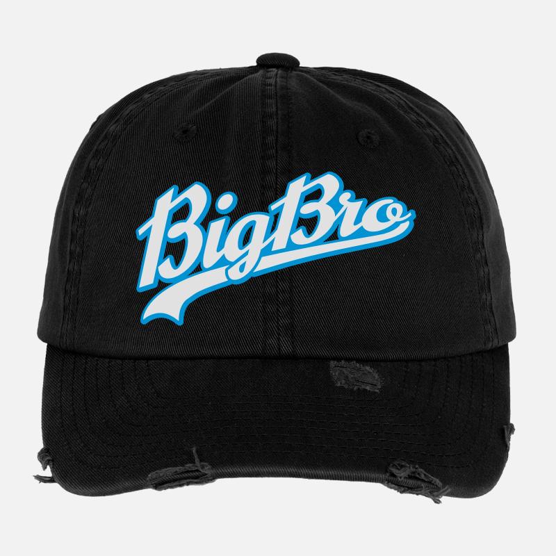 Big Bro | Brother Casquette vintage effet usé Flexfit