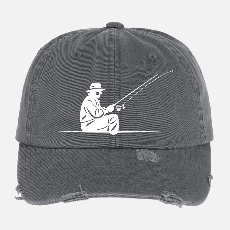 Fisherman Flexfit Vintage Destroyed Cap