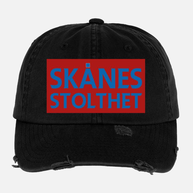 La fierté de la Scanie Casquette vintage effet usé Flexfit