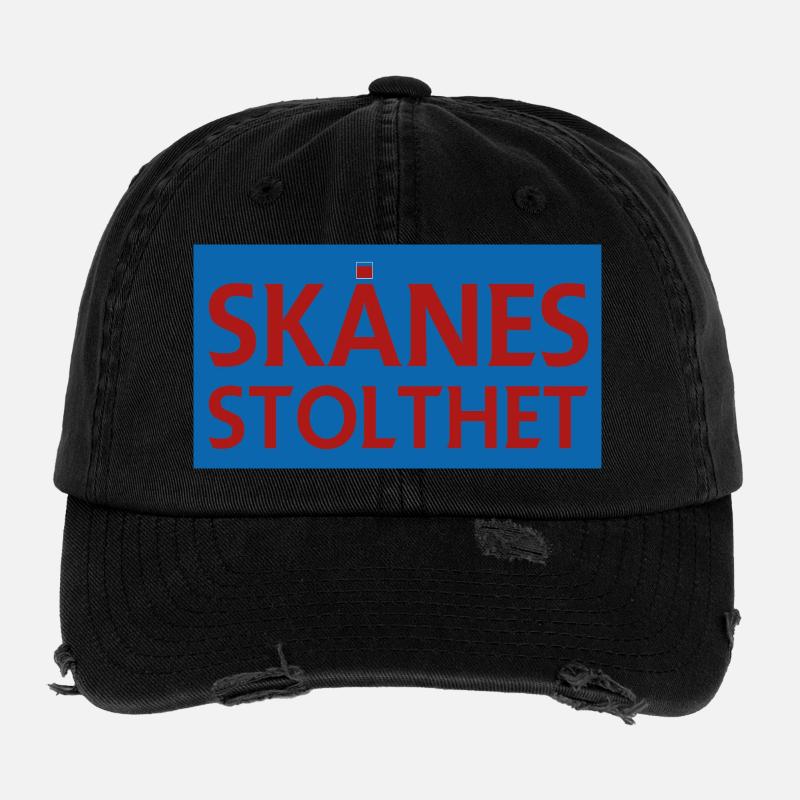 La fierté de la Scanie Casquette vintage effet usé Flexfit