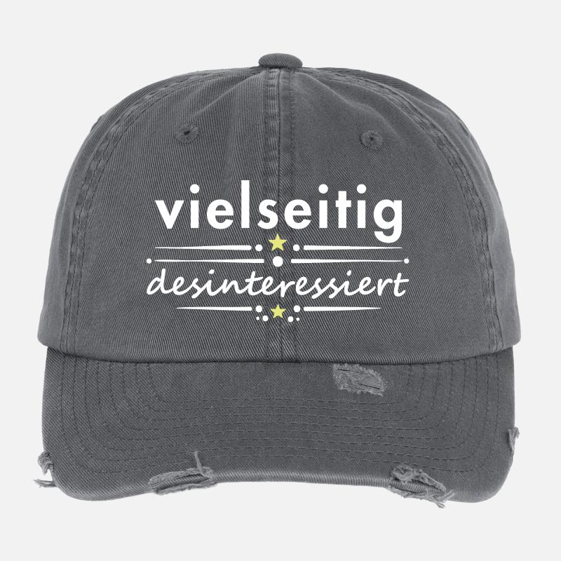 Multiforme, désintéressé, parole, sarcasme, ironie Casquette vintage effet usé Flexfit