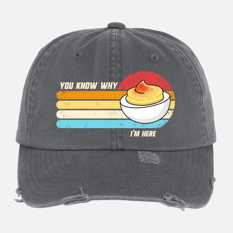 You know why I'm here: Thanksgiving Sink Flexfit Vintage Destroyed Cap
