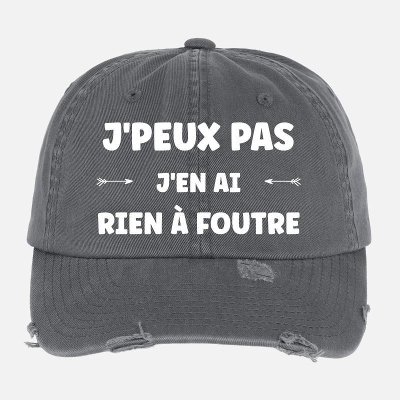 Ist mir scheißegal. Flexfit Vintage Destroyed Cap