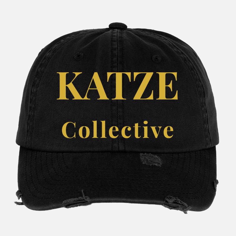 T-shirt chat minimaliste – Design premium Casquette vintage effet usé Flexfit