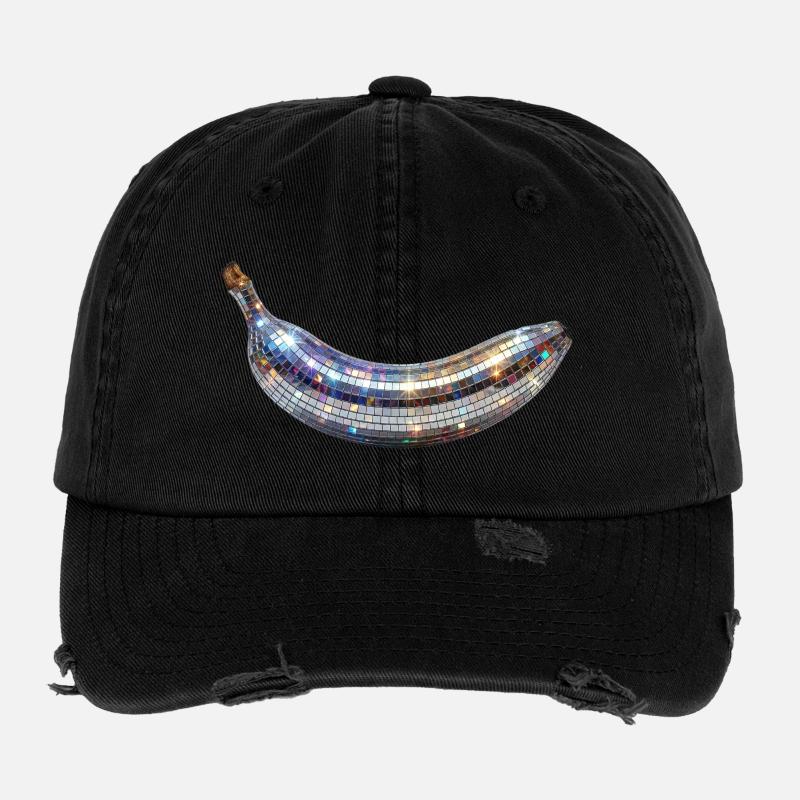 Disco Banana Flexfit Vintage Destroyed Cap