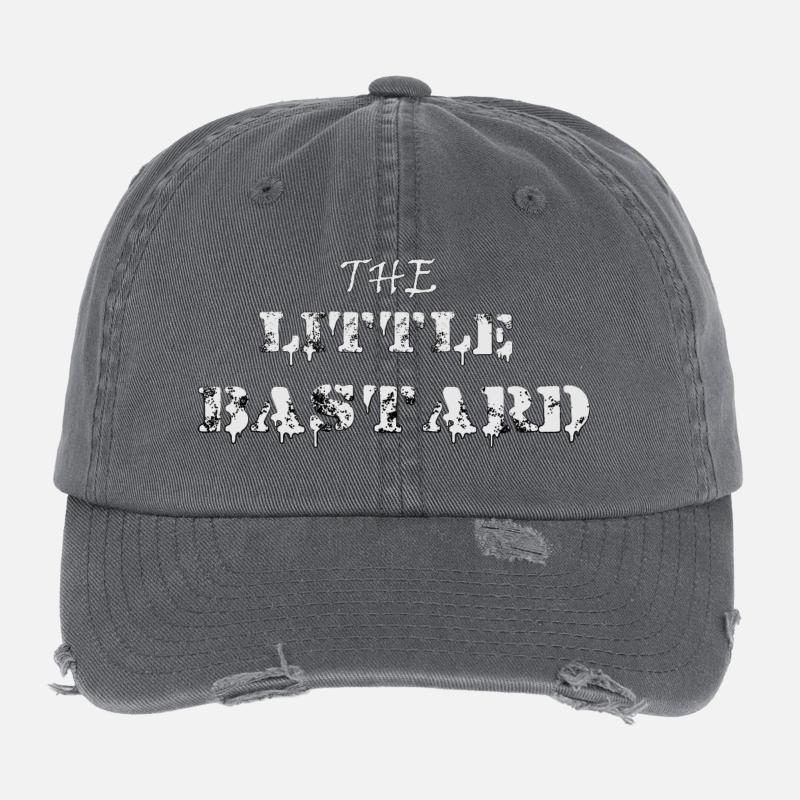 Little Rebel Typography Flexfit Vintage Destroyed Cap