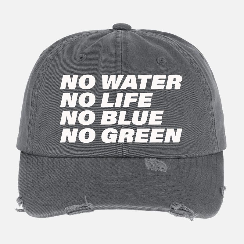 WATER Flexfit Vintage Destroyed Cap