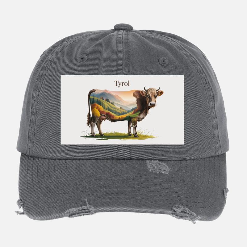 Tyrol Casquette vintage effet usé Flexfit