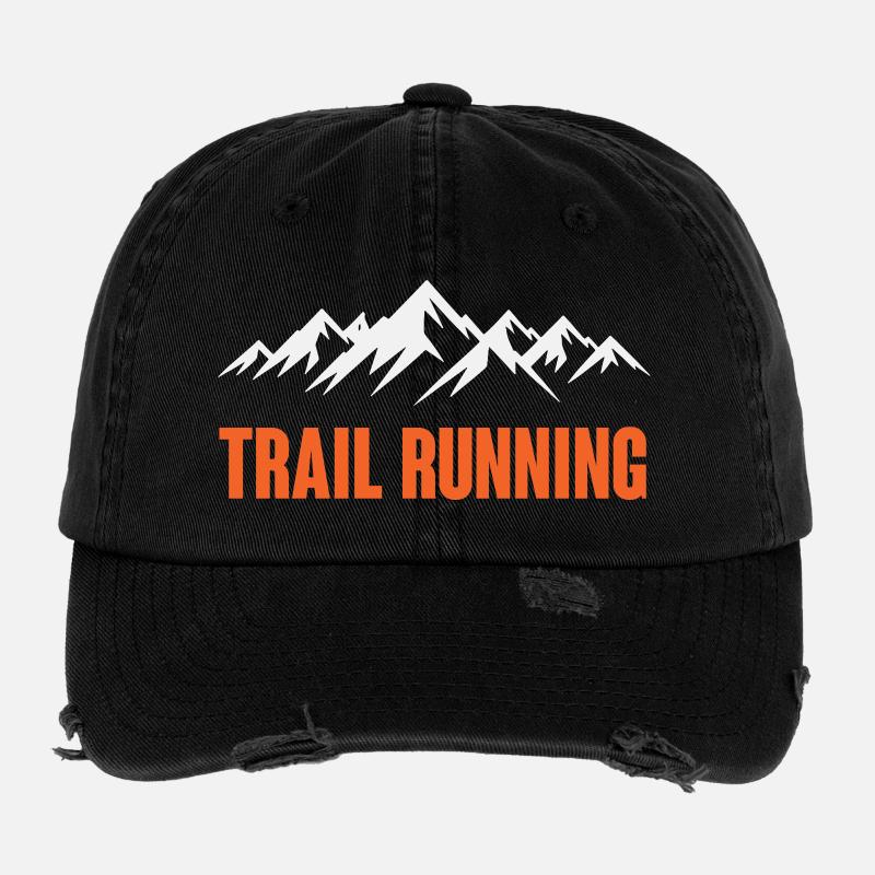 Course sur sentier Casquette vintage effet usé Flexfit