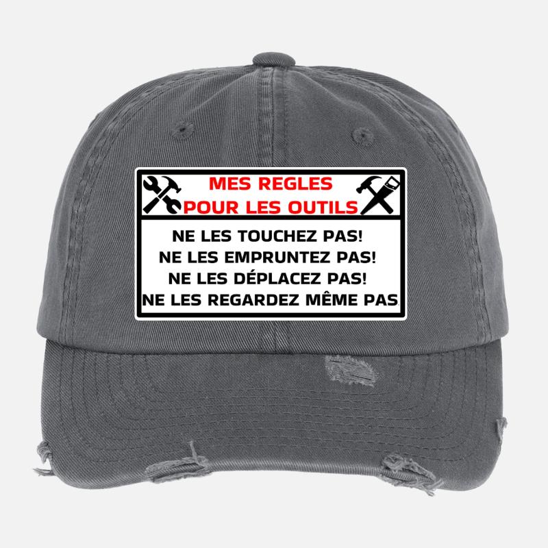 tools Flexfit Vintage Destroyed Cap