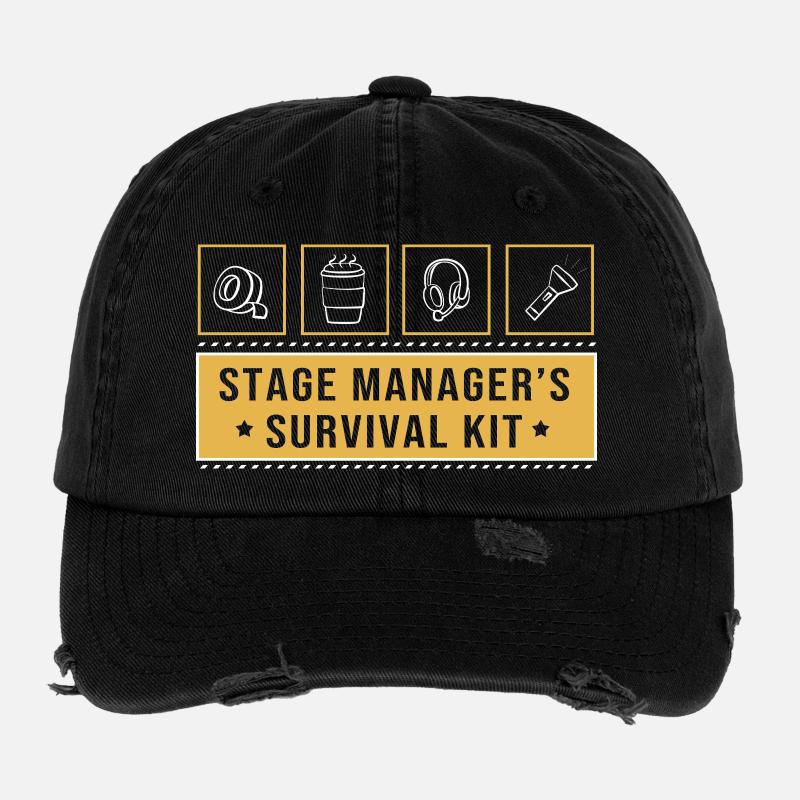 Stage Manager Flexfit Vintage Destroyed Cap