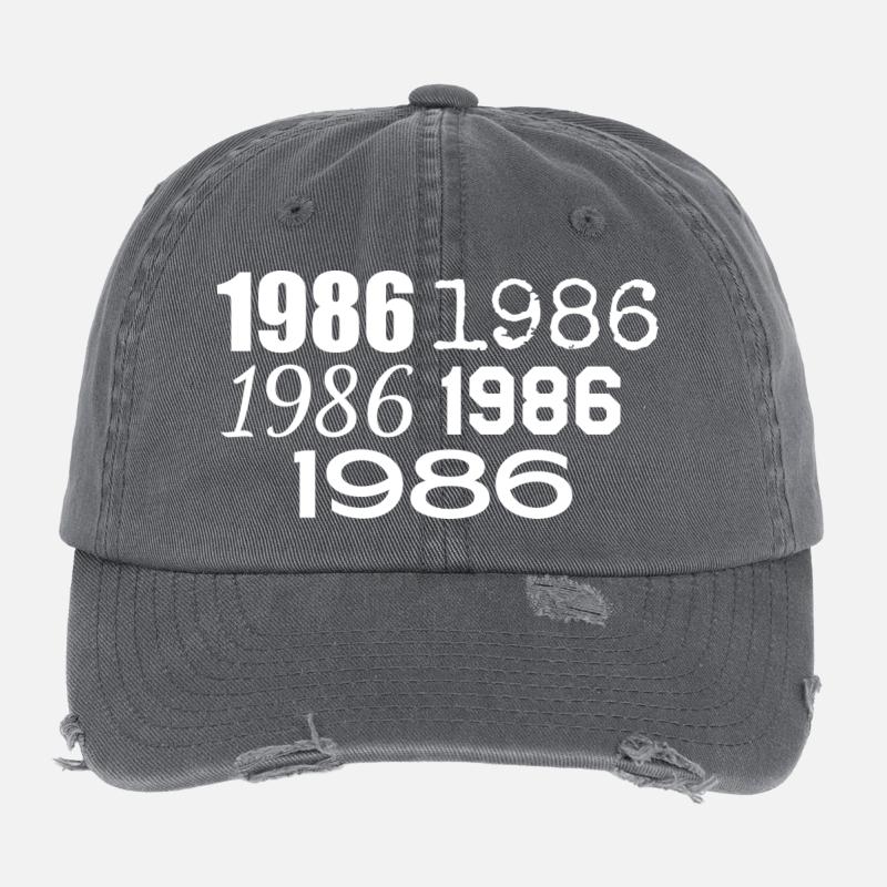 1986 Flexfit Vintage Destroyed Cap