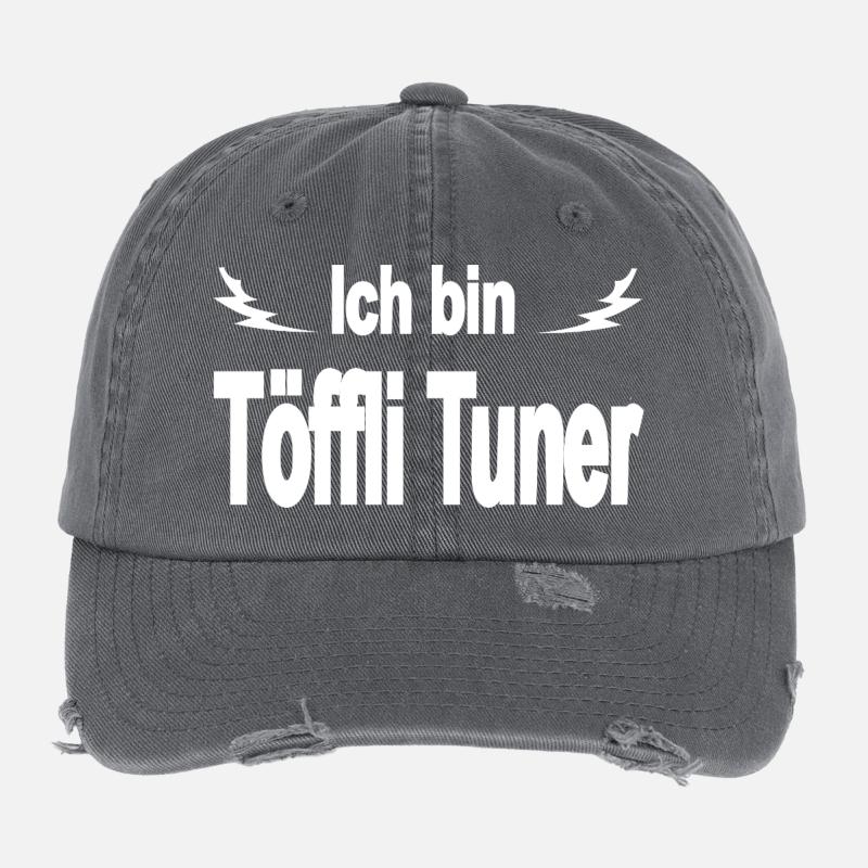 Töffli Flexfit Vintage Destroyed Cap