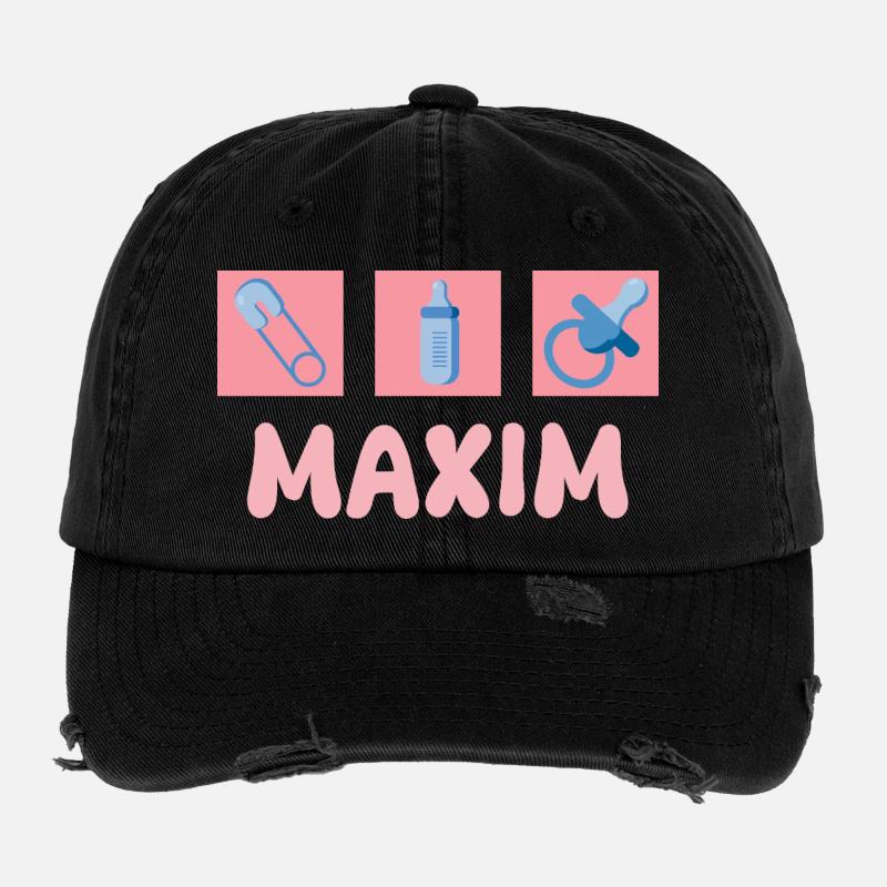 Gift for Maxim Flexfit Vintage Destroyed Cap