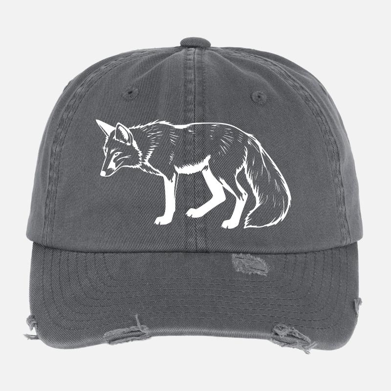 Fox Flexfit Vintage Destroyed Cap