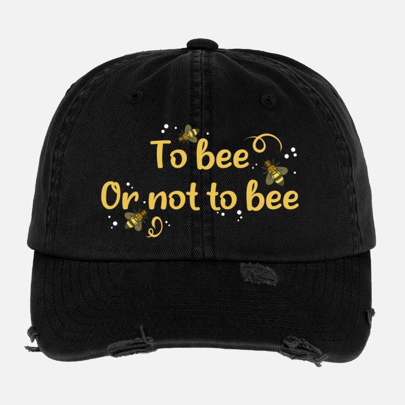 to bee or not to bee Casquette vintage effet usé Flexfit