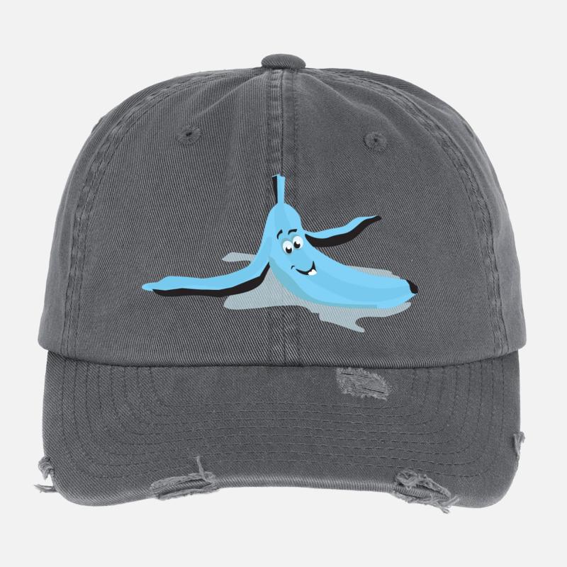 Augerutschte Banane Flexfit Vintage Destroyed Cap