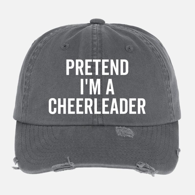 Tu so, als wäre ich ein Cheerleader Flexfit Vintage Destroyed Cap