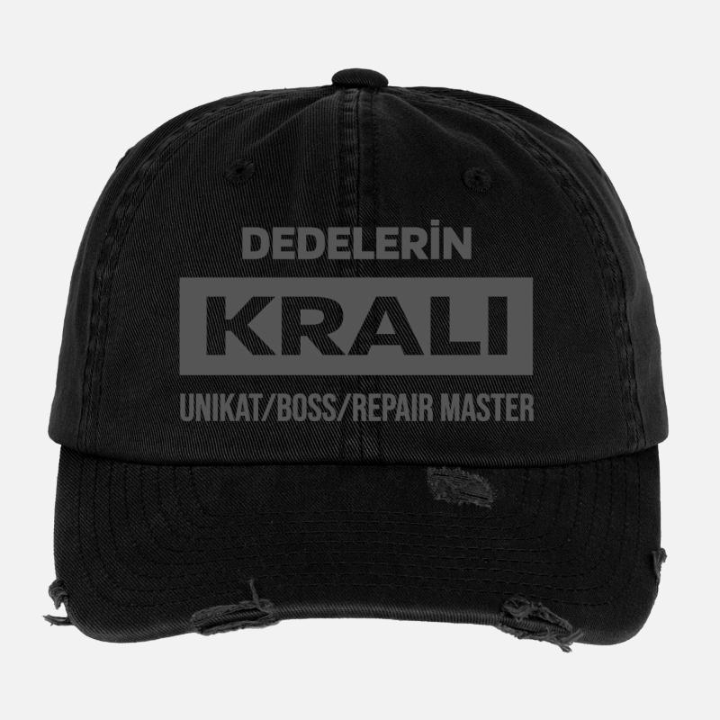 Super Dede - Unique, Chef, Maître Réparateur Casquette vintage effet usé Flexfit