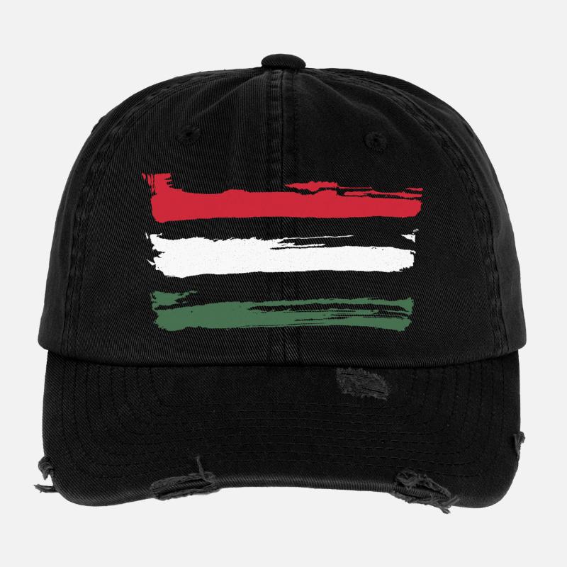Ungarn Flexfit Vintage Destroyed Cap