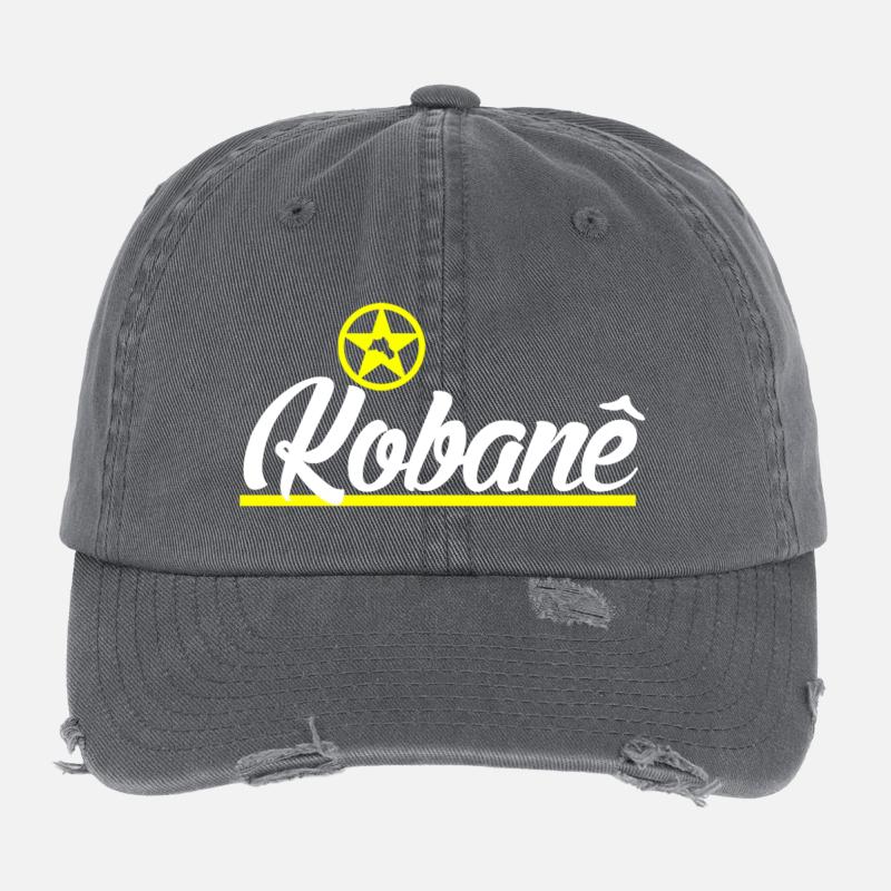 Kobane  Flexfit Vintage Destroyed Cap