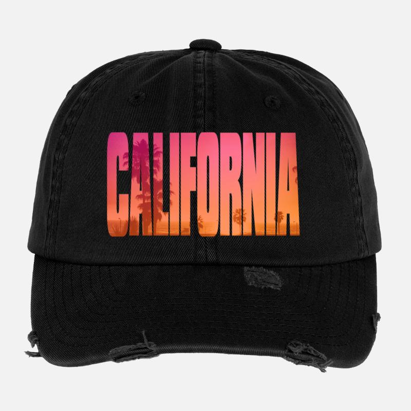 California Flexfit Vintage Destroyed Cap
