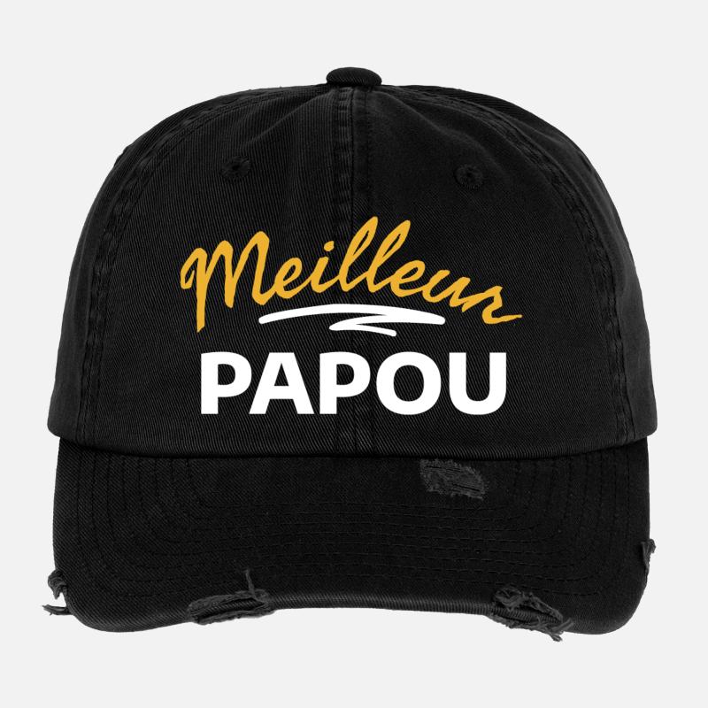 Grafikdesign Lebendige Natur Flexfit Vintage Destroyed Cap