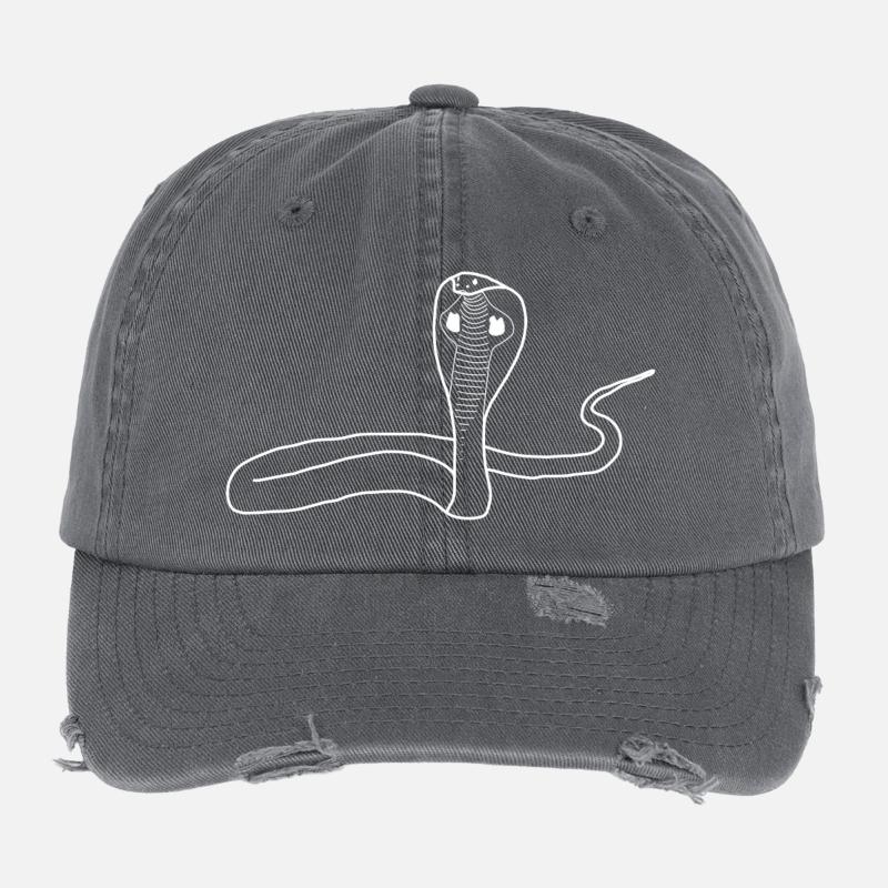 Cobra lineart Flexfit Vintage Destroyed Cap