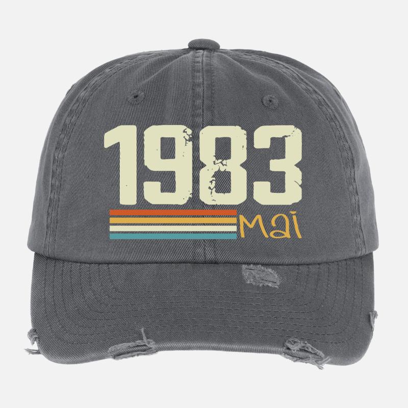 May 1983 Flexfit Vintage Destroyed Cap