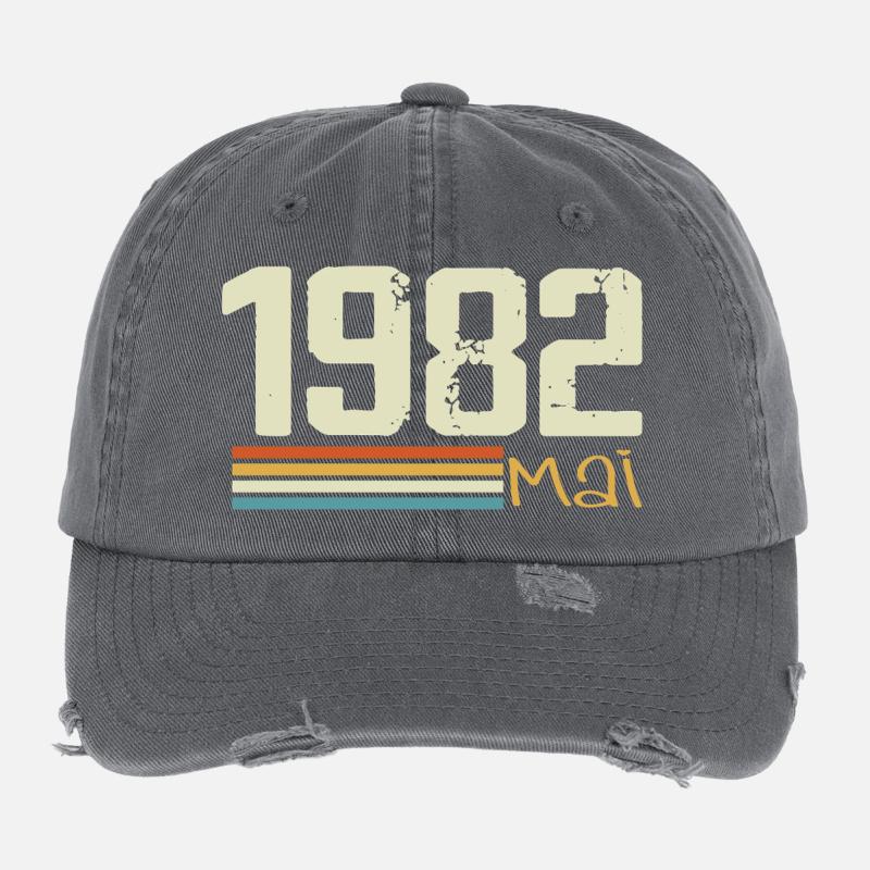 May 1982 Flexfit Vintage Destroyed Cap