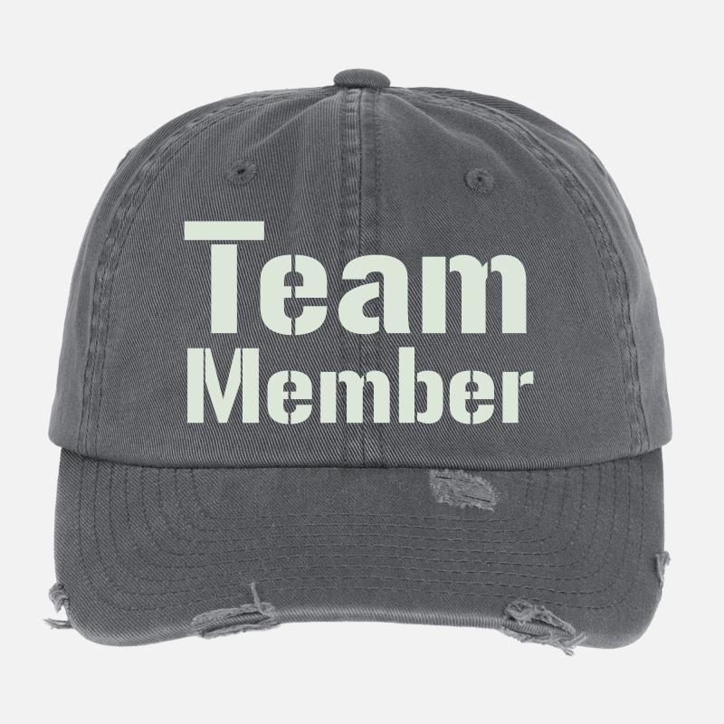 Collection de fautes de frappe d’un membre de l’équipe Casquette vintage effet usé Flexfit