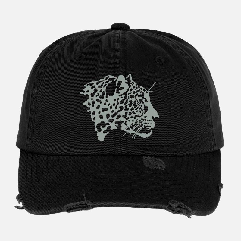guépard Casquette vintage effet usé Flexfit