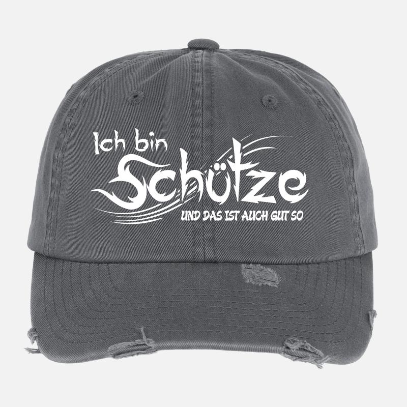 Schütze Flexfit Vintage Destroyed Cap