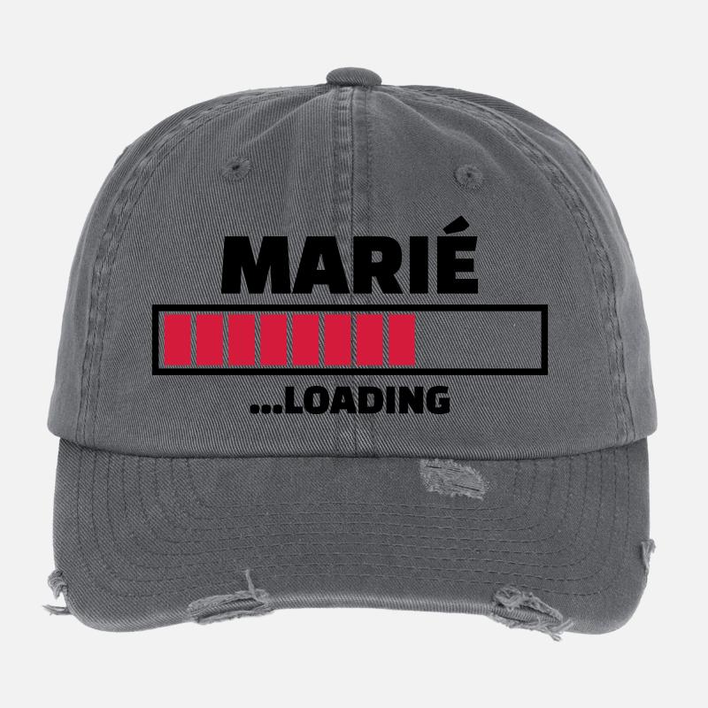 marié ...loading Casquette vintage effet usé Flexfit