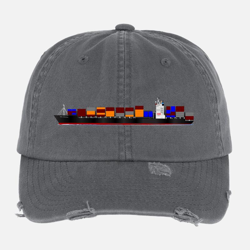 Container Ship Flexfit Vintage Destroyed Cap