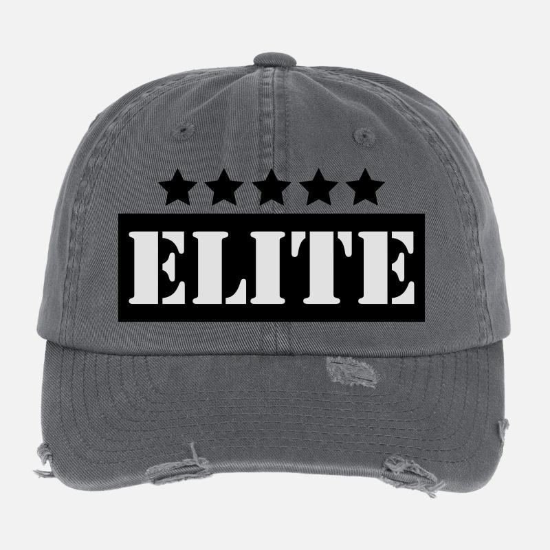elite Flexfit Vintage Destroyed Cap