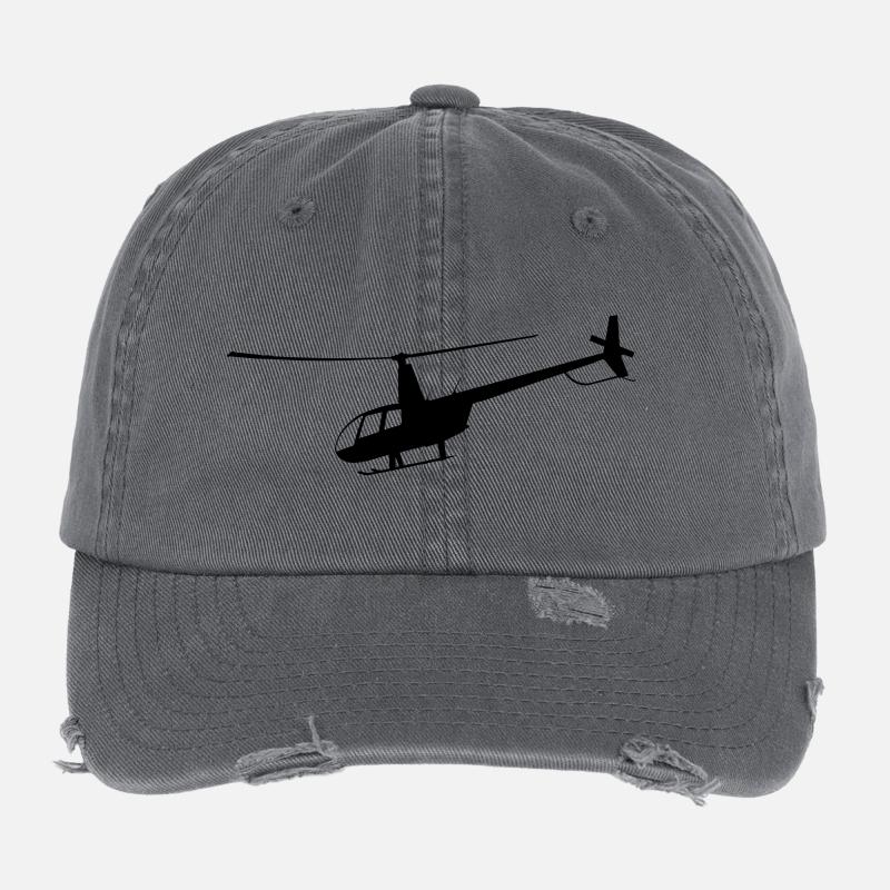 Robinson R44 Flexfit Vintage Destroyed Cap