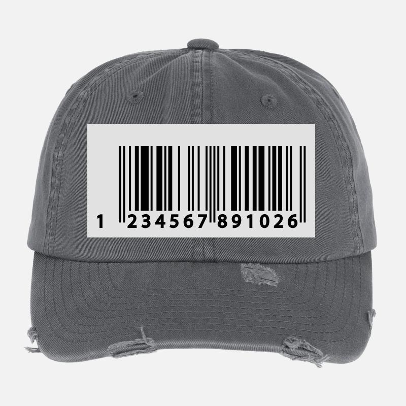123456789106 EAN Code Flexfit Vintage Destroyed Cap