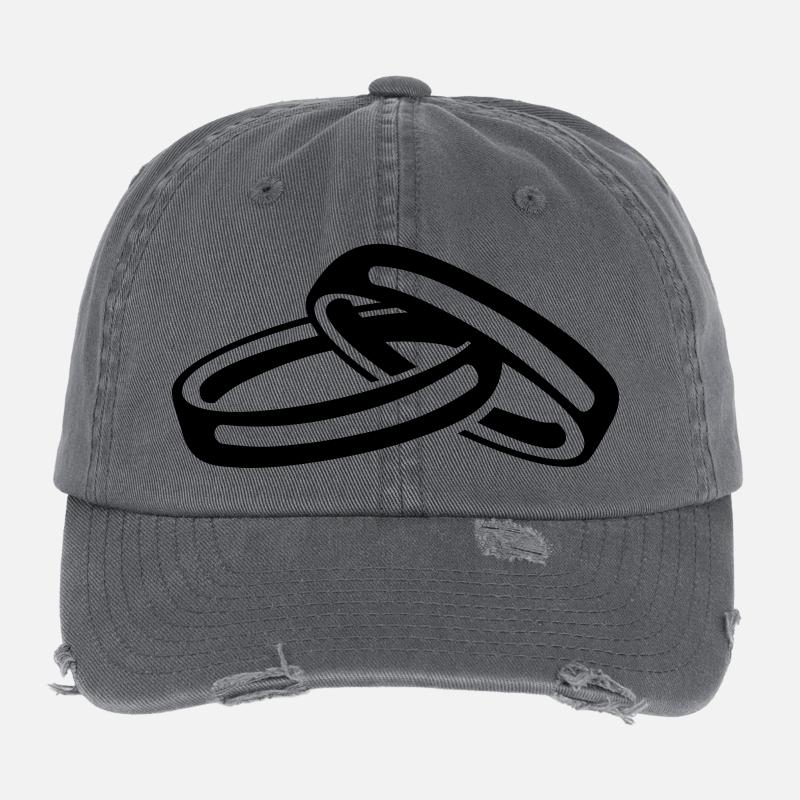 ehe_ringe_tk1 Casquette vintage effet usé Flexfit